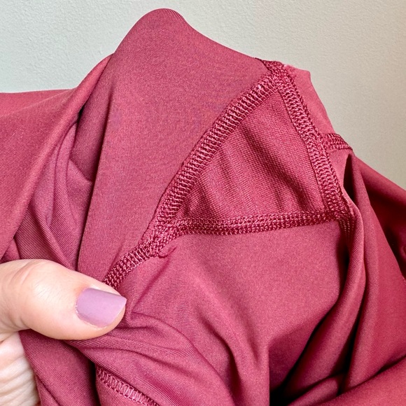 Lululemon Athletica Wunder Train High-Rise Crop 23” Leggings, Mulled Wine sz. 4 - Picture 13 of 16